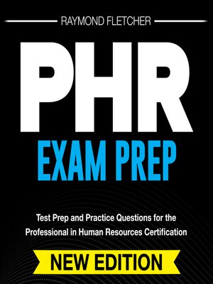 cover image of PHR Exam Prep